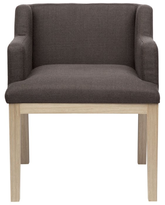 стул с мягкой обивкой и подлокотниками "Hardwood"  - купить Обеденные стулья по цене 41340.0