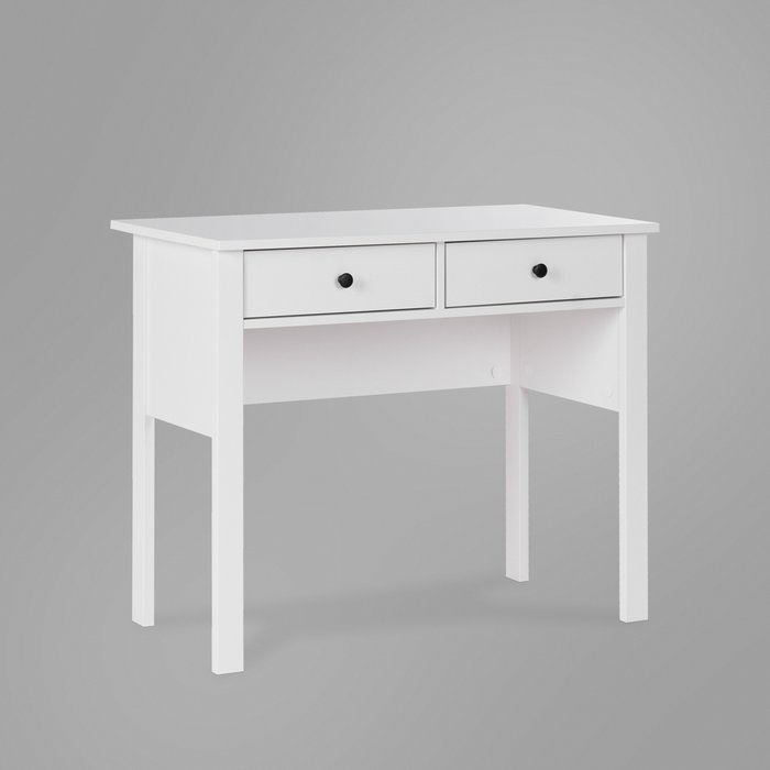 Туалетный столик Сага белого цвета