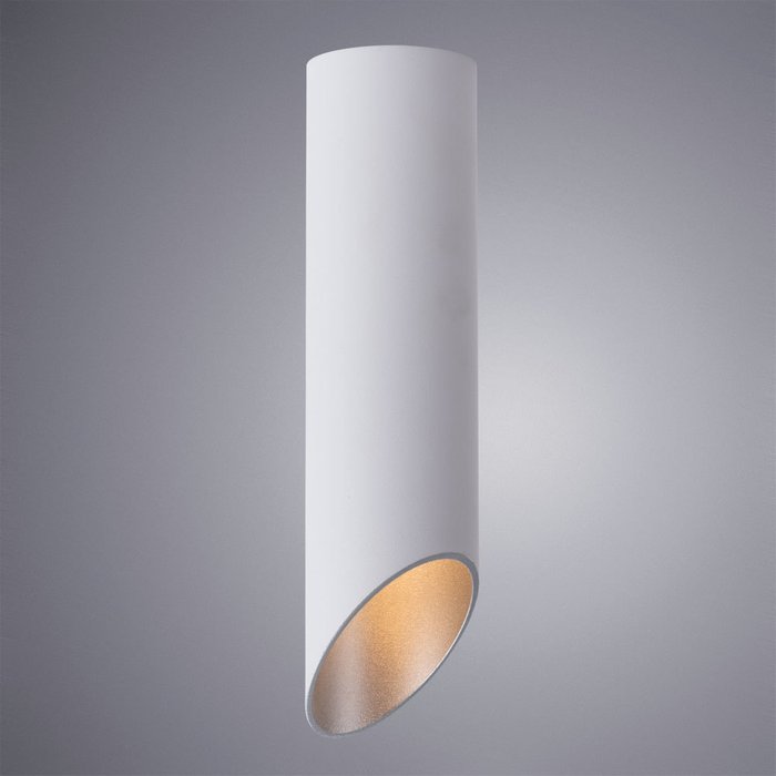 Потолочный светильник Pilon-Silver белого цвета - купить Потолочные светильники по цене 790.0