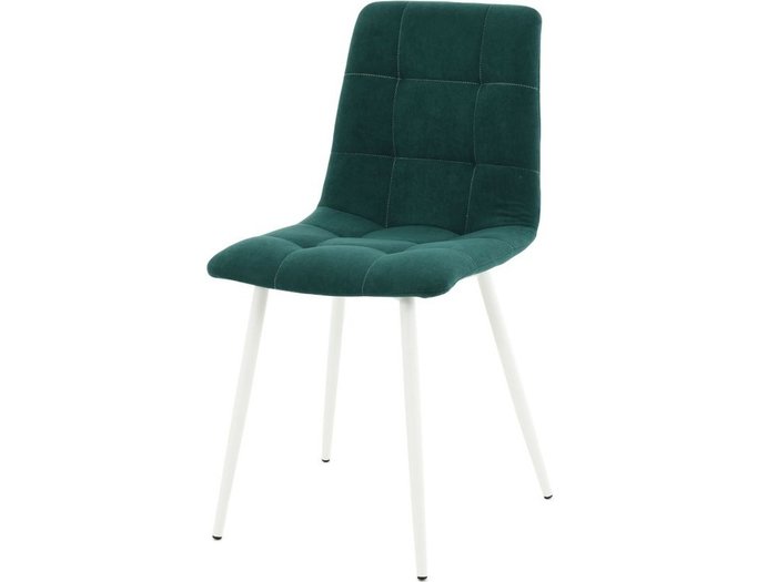 Стул Чили зеленого цвета  - купить Обеденные стулья по цене 5450.0