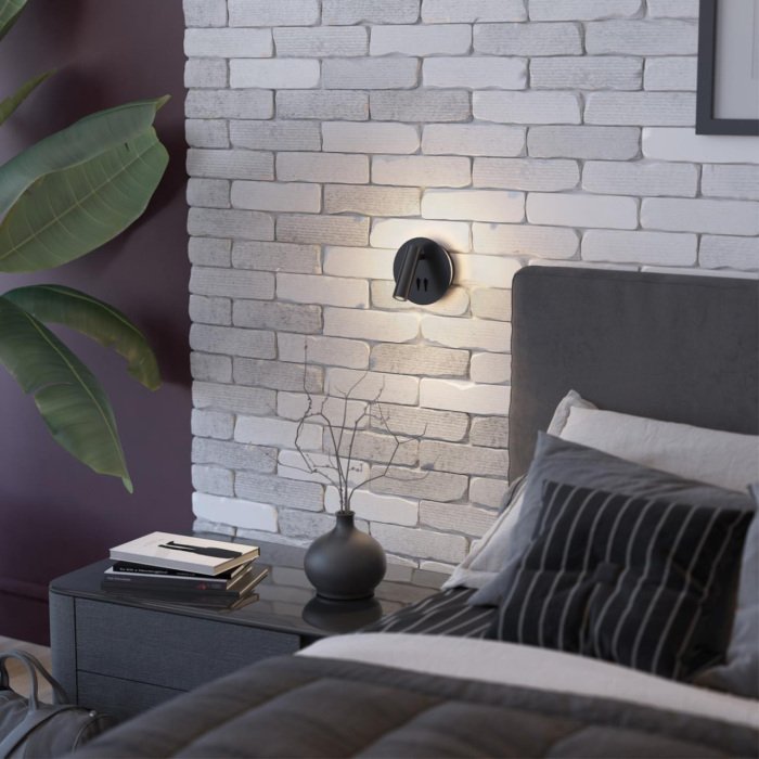 Спот для чтения Odeon Light Beam 3911/9WL - лучшие Бра и настенные светильники в INMYROOM Спот для чтения Odeon Light Beam 3911/9WL - лучшие Бра и настенные светильники в INMYROOM