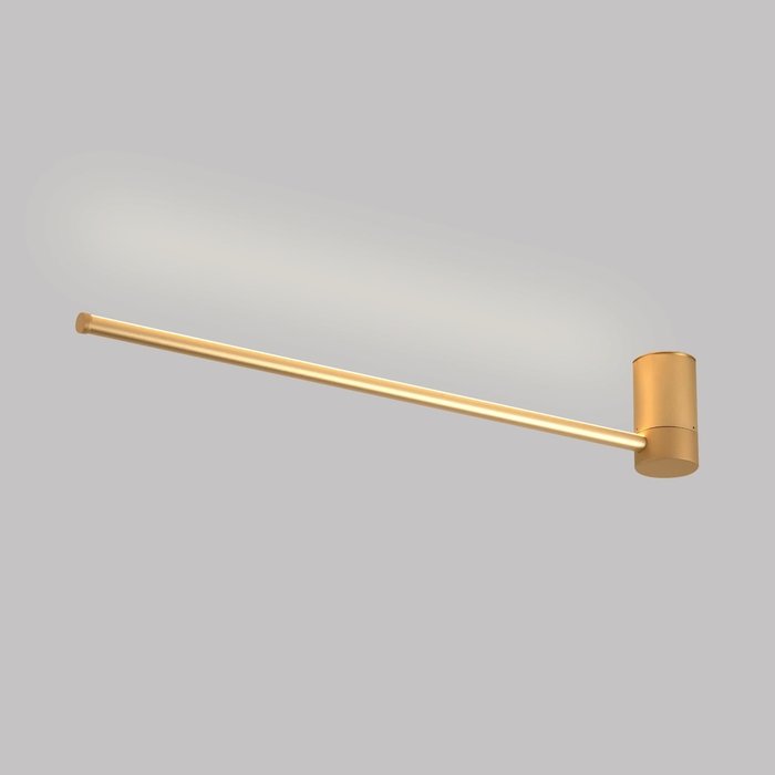 Настенный светодиодный светильник Ricco S золотого цвета - лучшие Бра и настенные светильники в INMYROOM