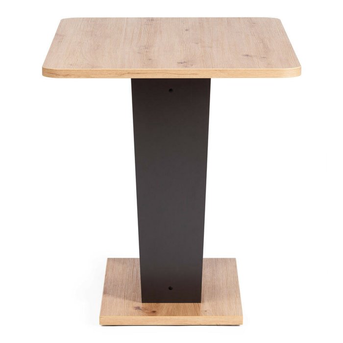 Стол обеденный Tibi бежево-черного цвета - купить Обеденные столы по цене 6790.0