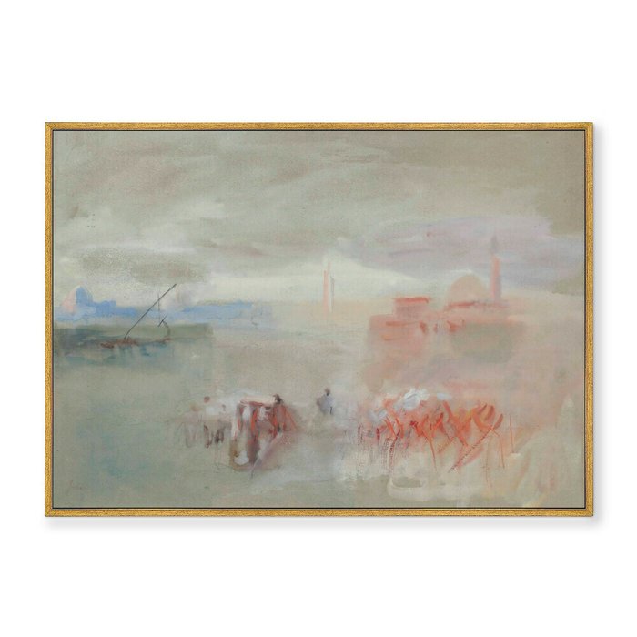 Репродукция картины на холсте Venice, Homage To Turner, 1905г. - купить Картины по цене 21999.0