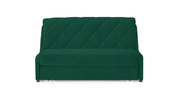 Прямой диван-кровать Римус 2 зеленого цвета - купить Прямые диваны по цене 67400.0