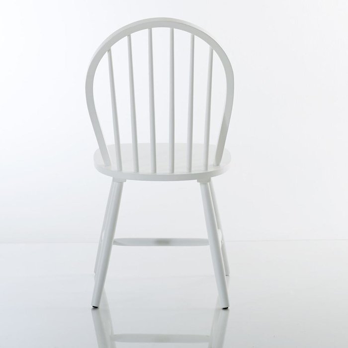 Комплект из двух стульев Windsor белого цвета - лучшие Обеденные стулья в INMYROOM