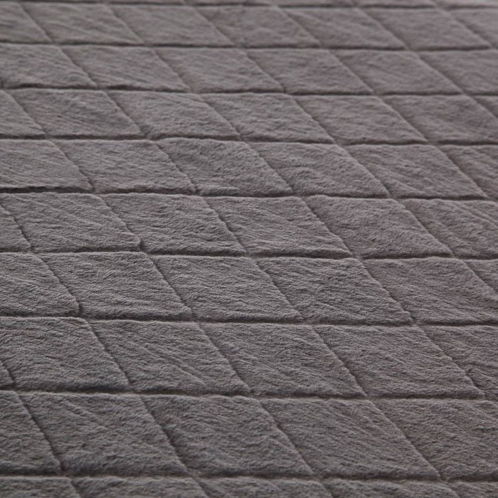 Покрывало Элайза 220х240 серого цвета - лучшие Покрывала в INMYROOM