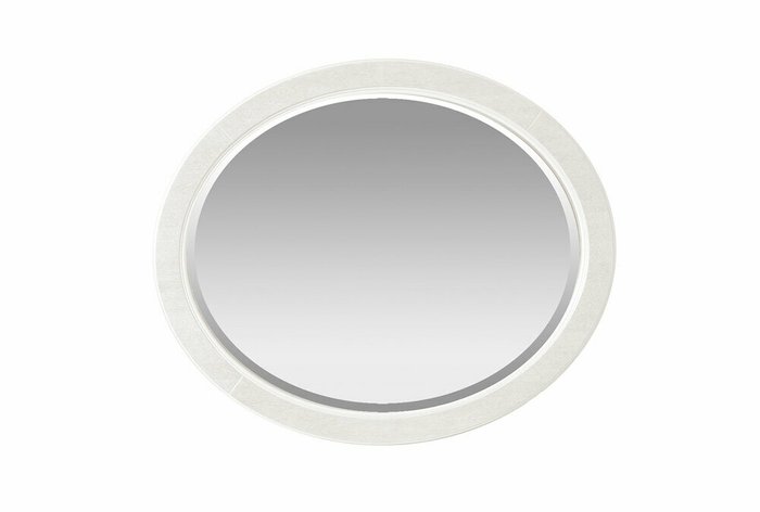 Настенное зеркало Стюарт белого цвета 