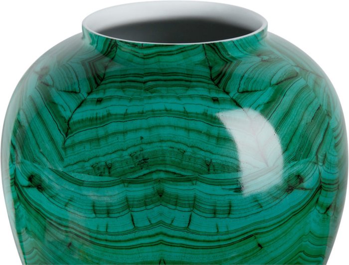 Ваза настольная Gems malachite tall из керамики - купить Вазы  по цене 33020.0