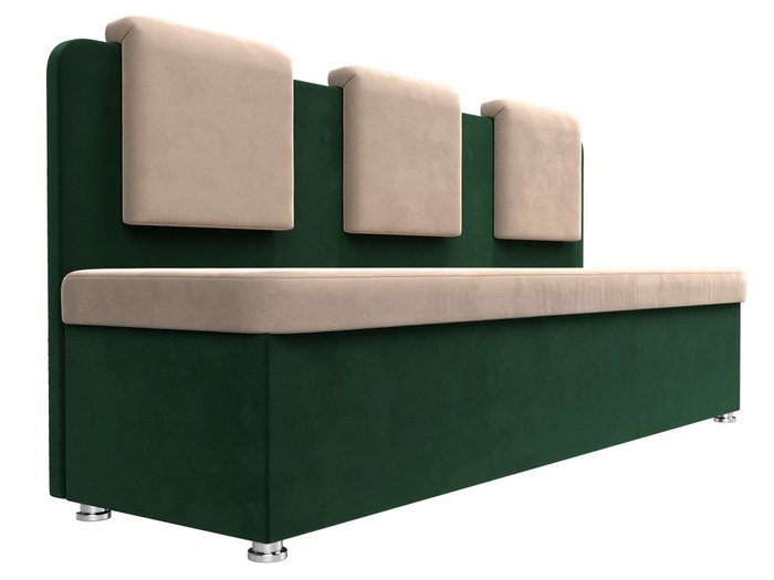 Диван Маккон бежево-зеленого цвета - лучшие Прямые диваны в INMYROOM