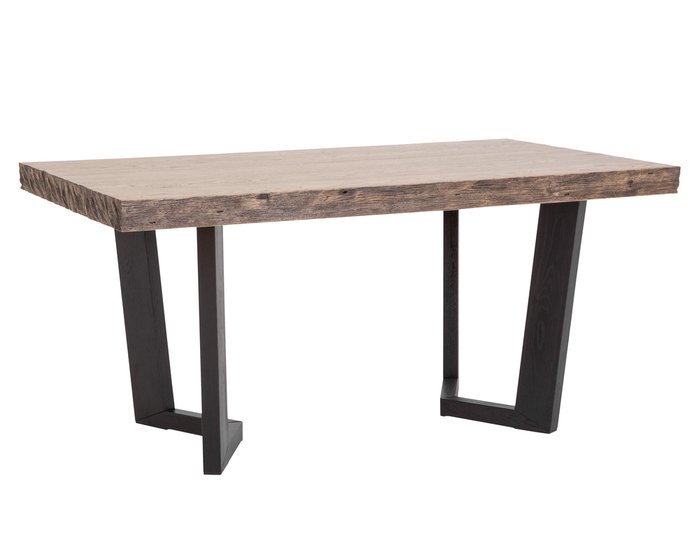 Обеденный стол Крафт-М темно-коричневого цвета