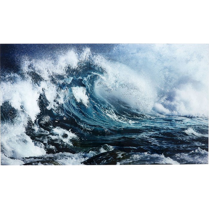Картина Wave в синих тонах Картина Wave в синих тонах