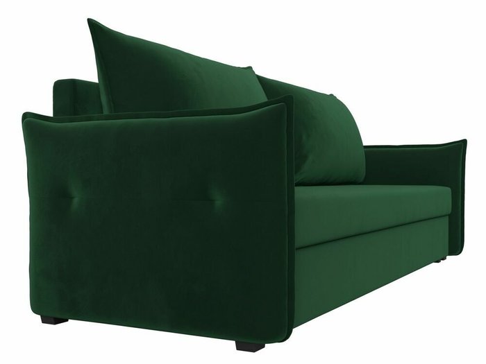 Диван-кровать Лига 004 темно-зеленого цвета - лучшие Прямые диваны в INMYROOM