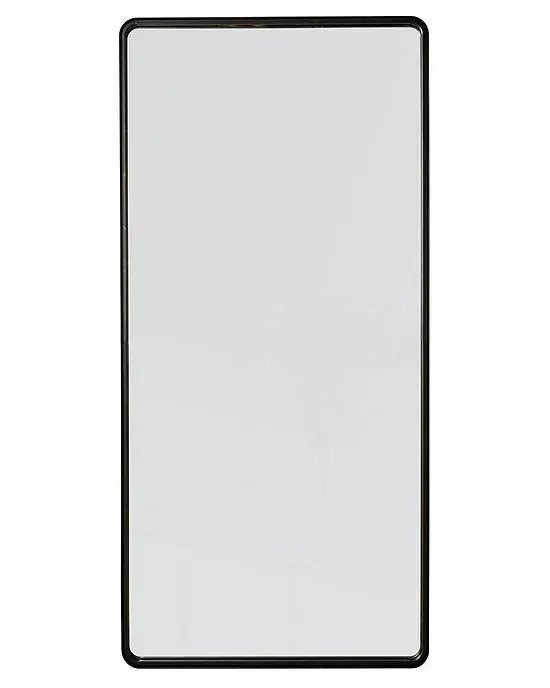Напольное зеркало Уилкокс в раме черного цвета