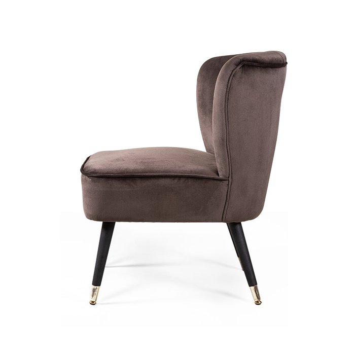 Кресло Mike коричневого цвета  - лучшие Интерьерные кресла в INMYROOM