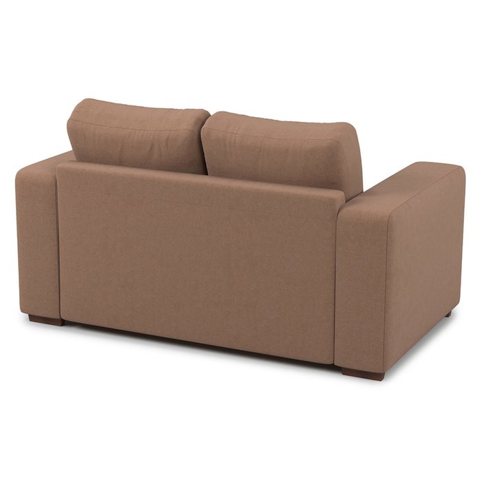 Раскладной диван Morti SFR  двухместный коричневого цвета - лучшие Прямые диваны в INMYROOM