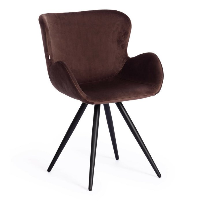 Комплект из двух стульев Boeing коричневого цвета - купить Обеденные стулья по цене 15800.0