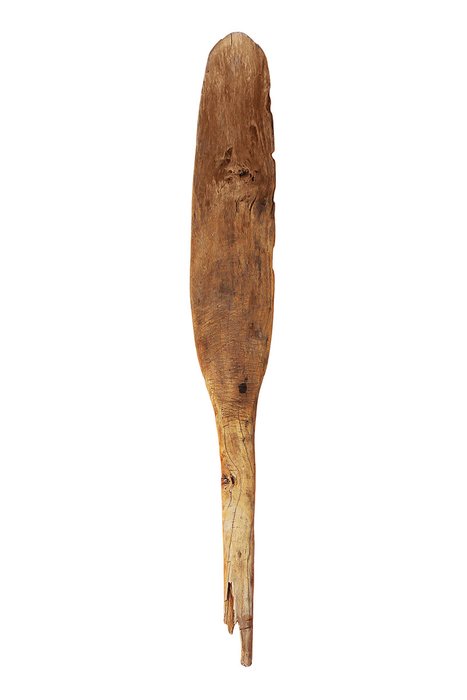 Весло рыбацкое из ценных твердых пород древесины