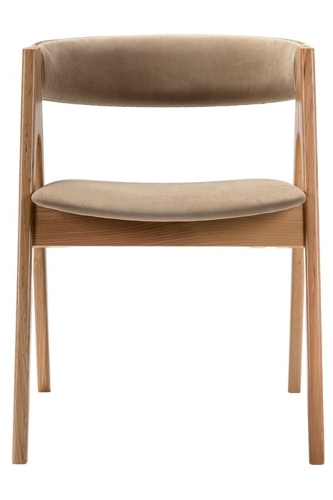 Стул Kaede бежевого цвета - купить Обеденные стулья по цене 16490.0