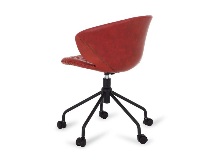 Стул Kennedy бордового цвета - лучшие Офисные кресла в INMYROOM