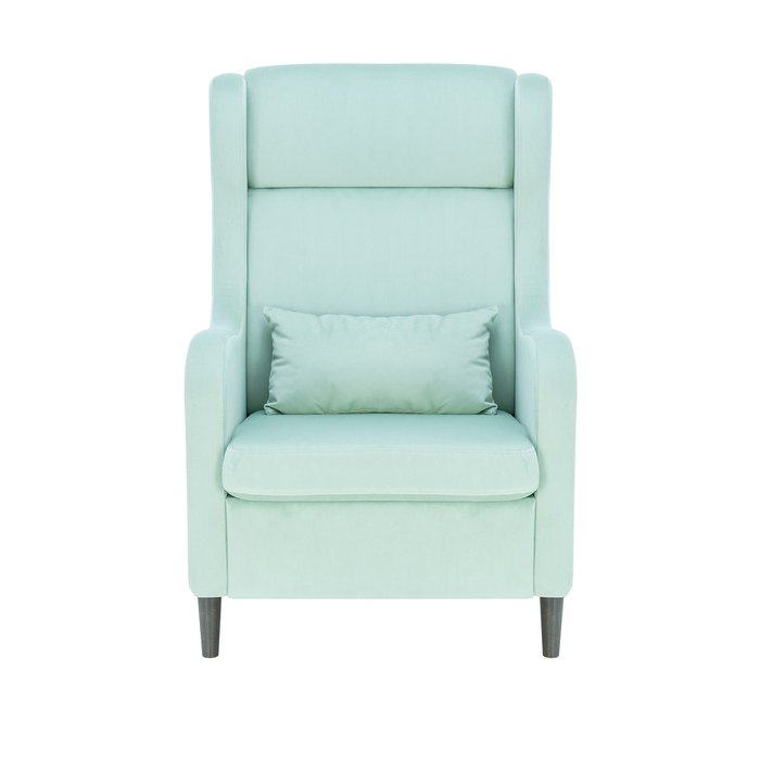 Кресло Хилтон бирюзового цвета  - купить Интерьерные кресла по цене 26060.0