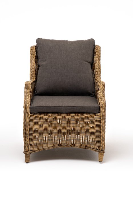 Садовый стул Неаполь светло-коричневого цвета - купить Садовые стулья по цене 37100.0