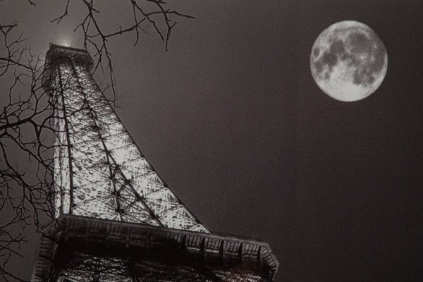 Постер с паспарту в раме "Tour Eiffel" - лучшие Принты в INMYROOM