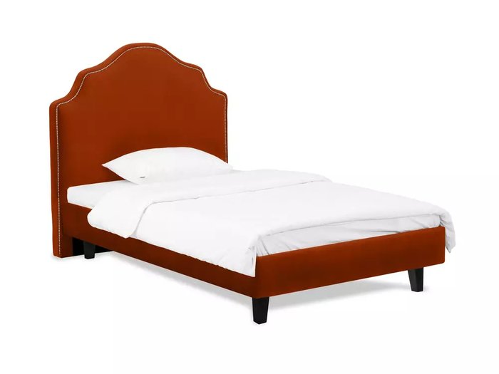 Кровать Princess II L 120х200 терракотового цвета