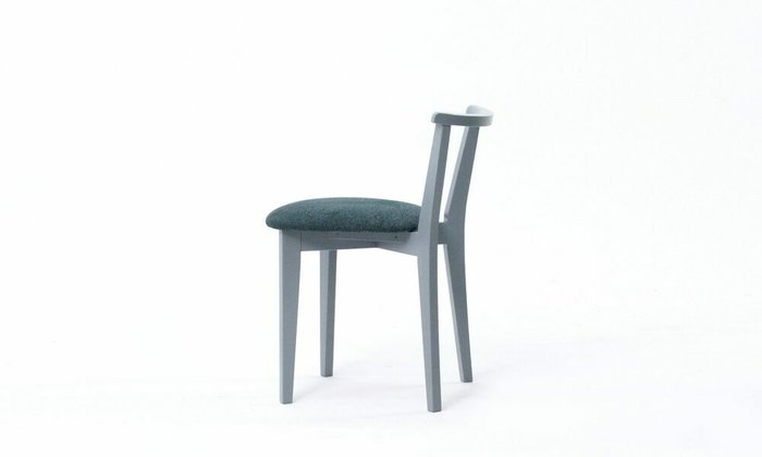 Стул Франк ПМ серо-зеленого цвета - лучшие Обеденные стулья в INMYROOM