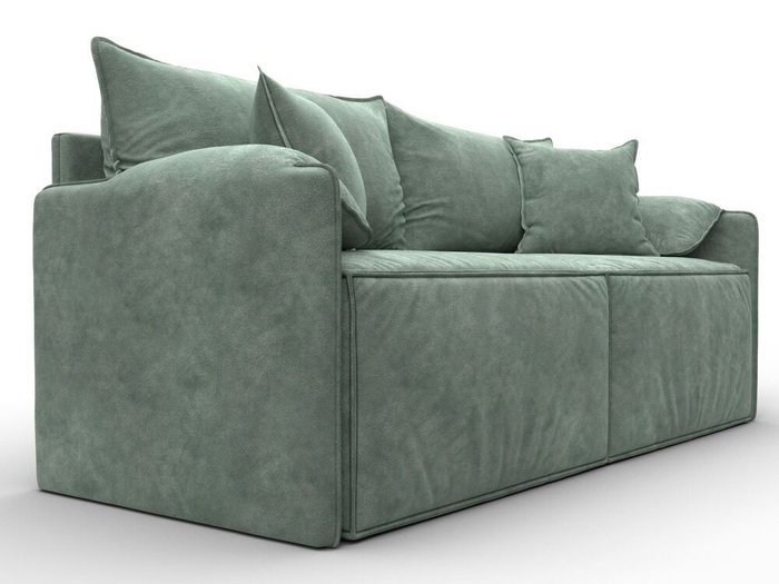 Модульный диван-кровать Лига-106 светло-зеленого цвета - лучшие Прямые диваны в INMYROOM