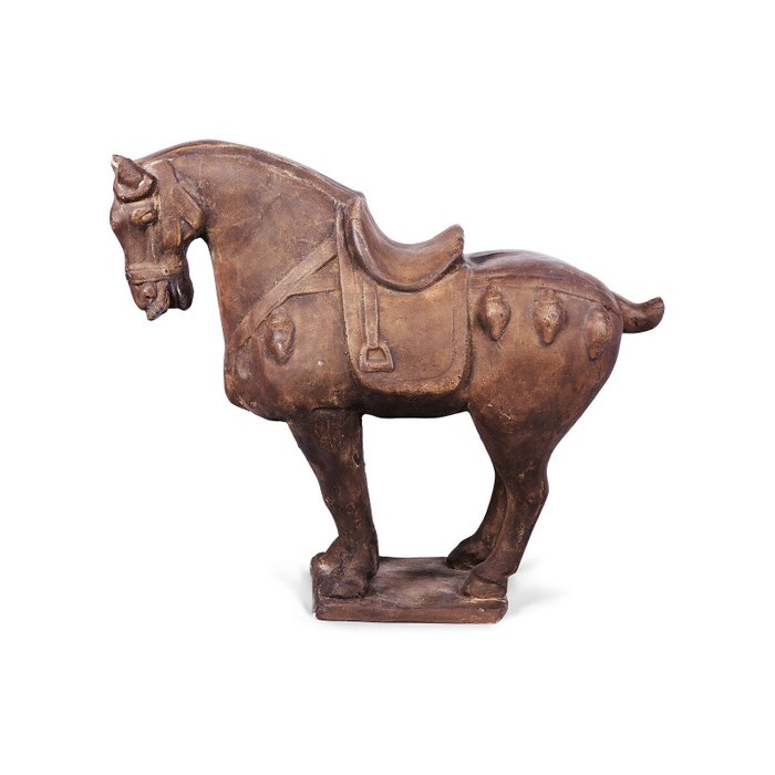 Статуэтка Warhorse коричневого цвета