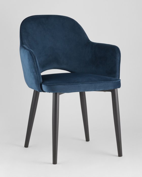 Стул Венера синего цвета - купить Обеденные стулья по цене 8799.0