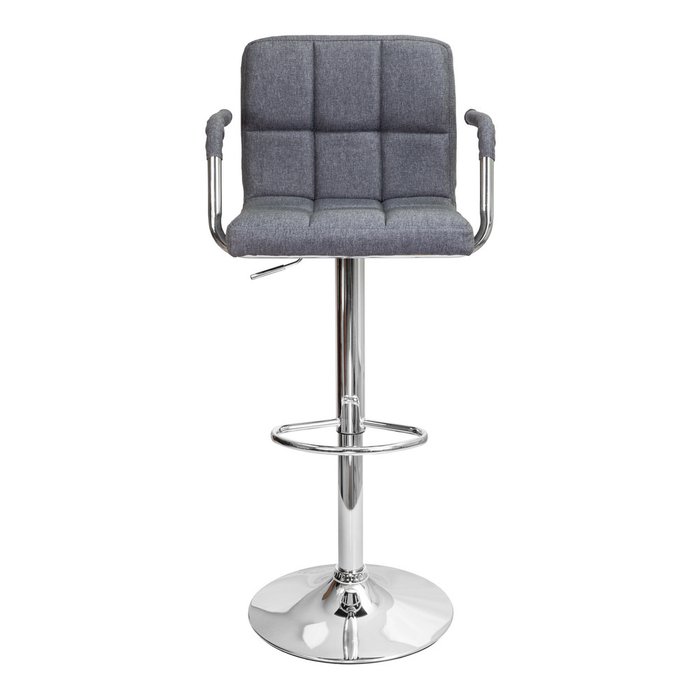 Стул барный Oregon серого цвета - купить Барные стулья по цене 11016.0