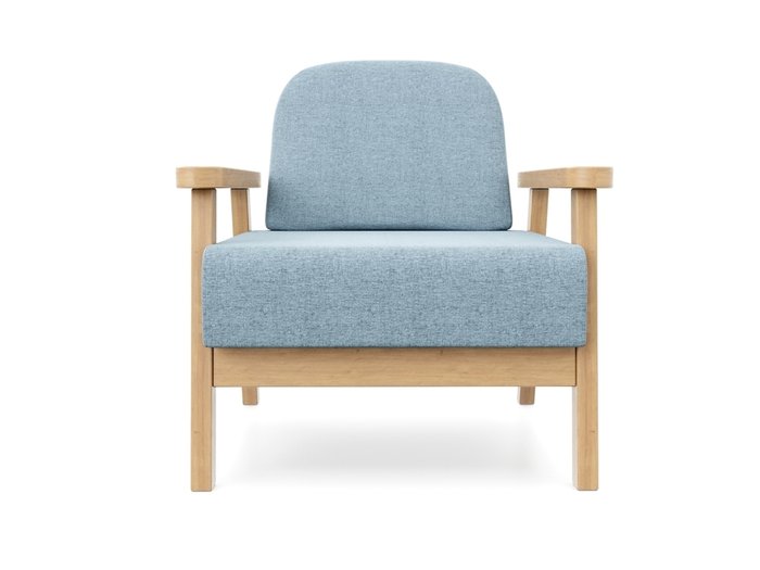 Кресло Флори голубого цвета - купить Интерьерные кресла по цене 17990.0