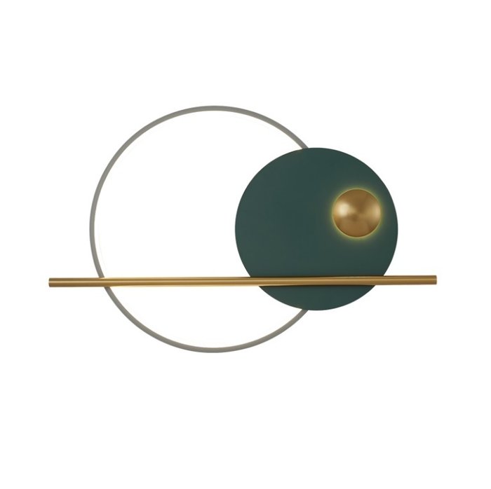 Настенный светодиодный светильник Inodesign Ridn Green 40.6195 Настенный светодиодный светильник Inodesign Ridn Green 40.6195