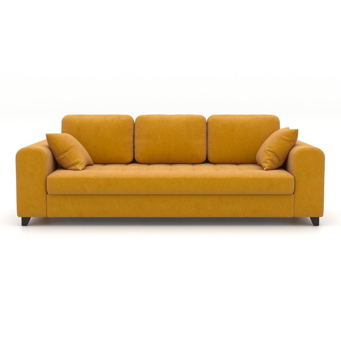 Диван-кровать Vittorio EKL трехместный желтый