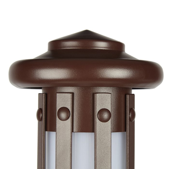 Уличный фонарь Колонна коричневого цвета - лучшие Наземные светильники в INMYROOM