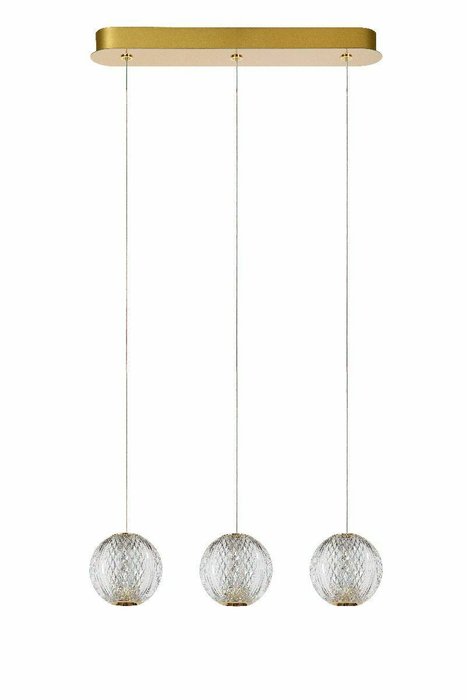 Подвесной светильник Cintra 13499/12/60 (акрил, цвет прозрачный) - купить Подвесные люстры по цене 56460.0