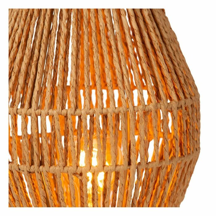 Настольная лампа Cordulle 34543/01/72 (бумага, цвет коричневый) - лучшие Настольные лампы в INMYROOM