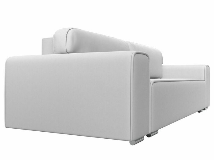 Диван-кровать Лига 029 белого цвета (экокожа) - лучшие Прямые диваны в INMYROOM