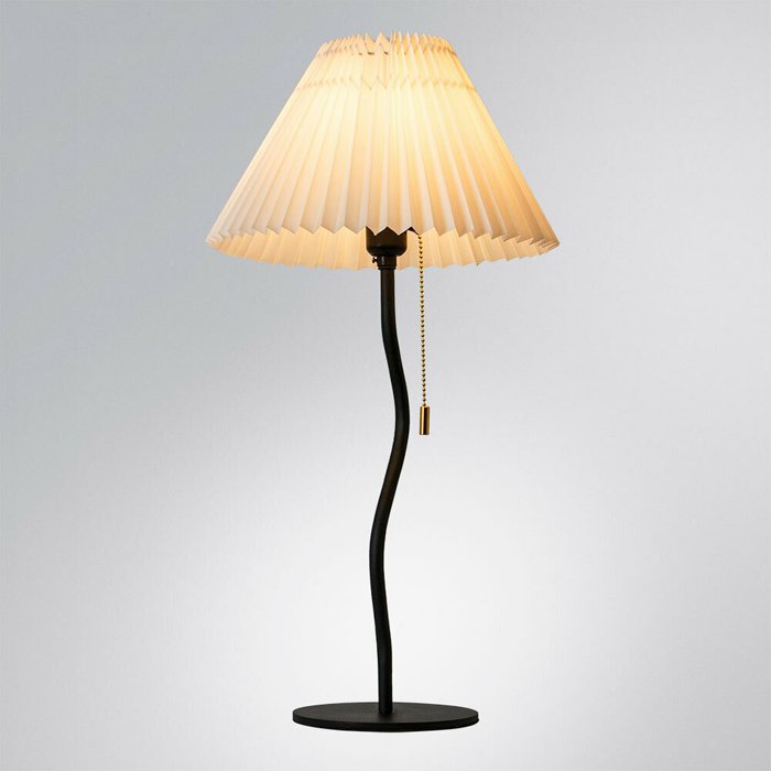 Декоративная настольная лампа Arte Lamp AGATHA A5069LT-1BK - купить Настольные лампы по цене 4990.0 Декоративная настольная лампа Arte Lamp AGATHA A5069LT-1BK - купить Настольные лампы по цене 4990.0