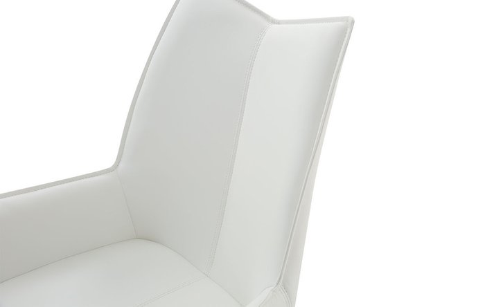 Стул Renzo белого цвета - лучшие Обеденные стулья в INMYROOM