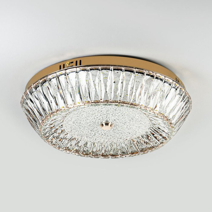 Потолочный светильник L1190-500 GD (стекло, цвет прозрачный) - купить Потолочные светильники по цене 19400