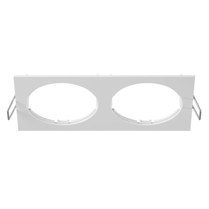 Рамка INTERO 16 Double QUADRO БЕЛЫЙ Рамка INTERO 16 Double QUADRO БЕЛЫЙ