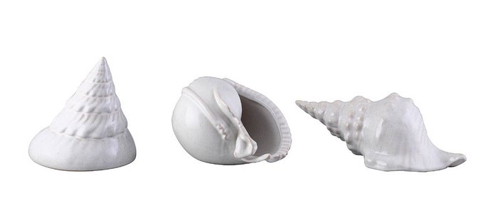 Предмет декора Marine Shells White I - лучшие Фигуры и статуэтки в INMYROOM