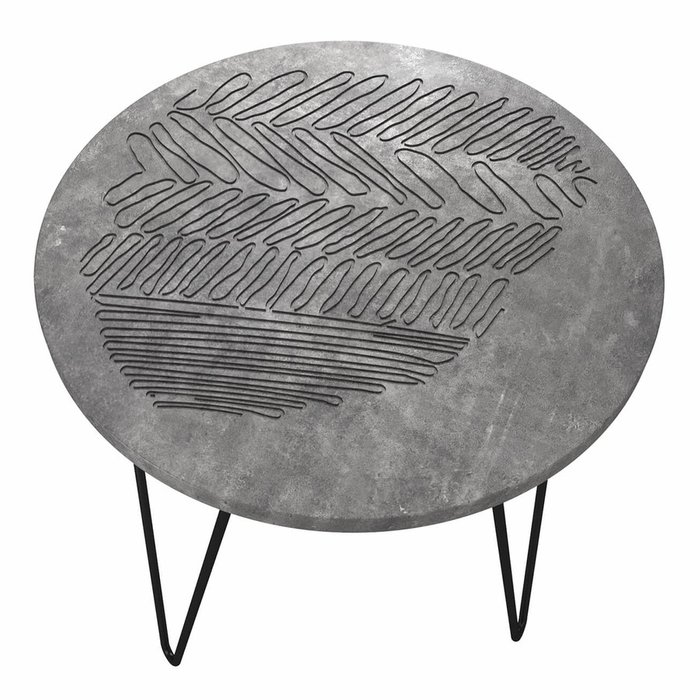 Кофейный стол Luigi серого цвета - купить Кофейные столики по цене 3840.0