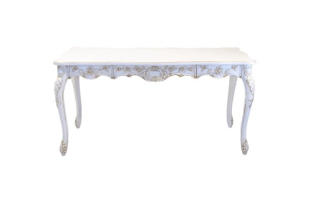 Обеденный стол Венеция цвета слоновая кость