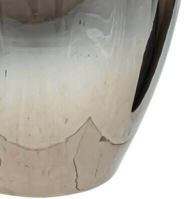 Стеклянная ваза бежевого цвета - купить Вазы  по цене 2303.0