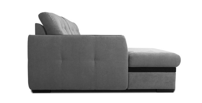 Угловой модульный диван-кровать Айдер серого цвета  - лучшие Угловые диваны в INMYROOM
