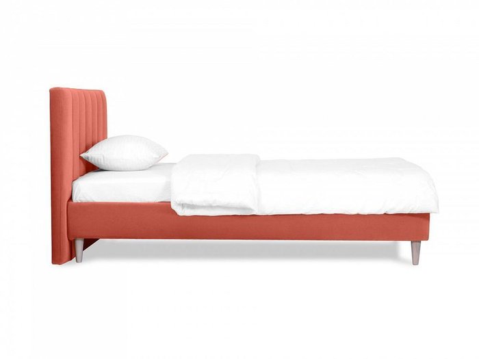 Кровать Prince Louis L 120х200 кораллового цвета  - купить Кровати для спальни по цене 53190.0
